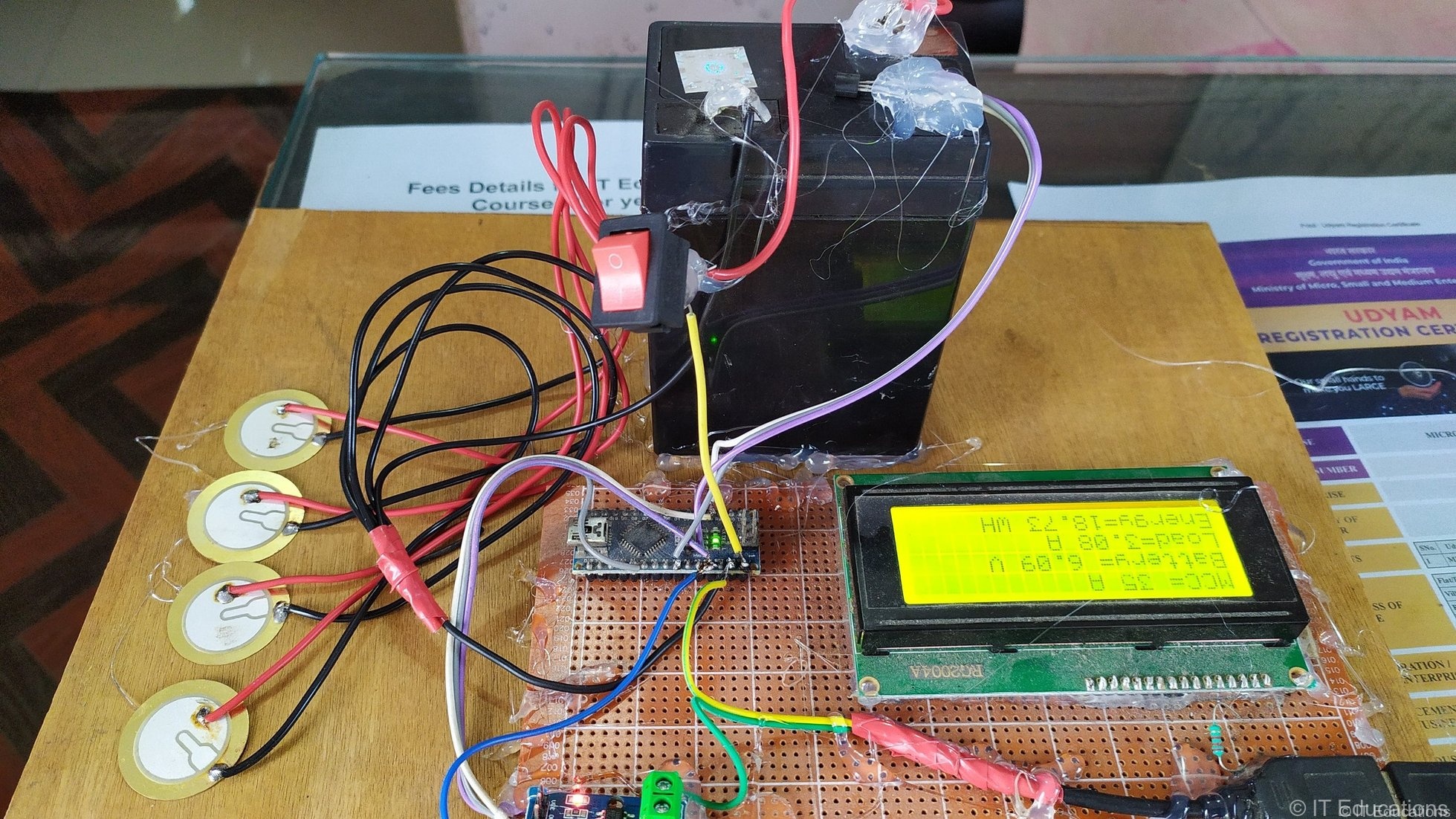 Engineering Project Maker in Nagpur - Electrical Electronics Project 1